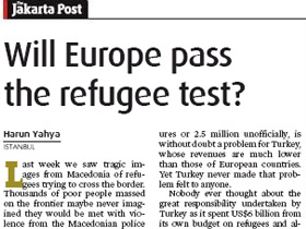Avrupa mülteci sınavından geçecek mi? 