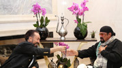  Mr. Adnan Oktar and his guest;  famous American singer, actor and director Steven Seagal 