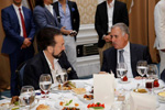 Mr. Adnan Oktar with Mr. Abdurrahman Anık, Member of the Parliament representing Bingol, Ak Party
