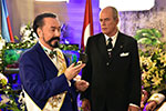 Mr. Adnan Oktar and Benitez de Armas, Highest representative of the Grand Master of Cuba