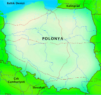 polonya haritası