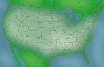 united states map