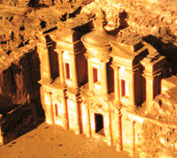 Ürdün'deki Petra kalıntıları