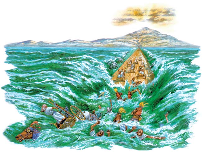 Hz. Musa - denizin yarılması