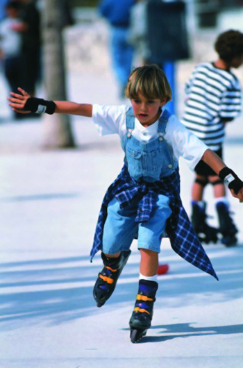 boy skating