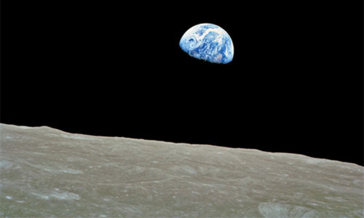 photograph of the Earth
