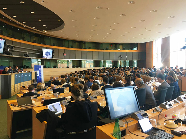 Avrupa Parlementosunda “Filistinliler ve İsrailliler için İhtiyaca yönelik çözüm” Konferansı 