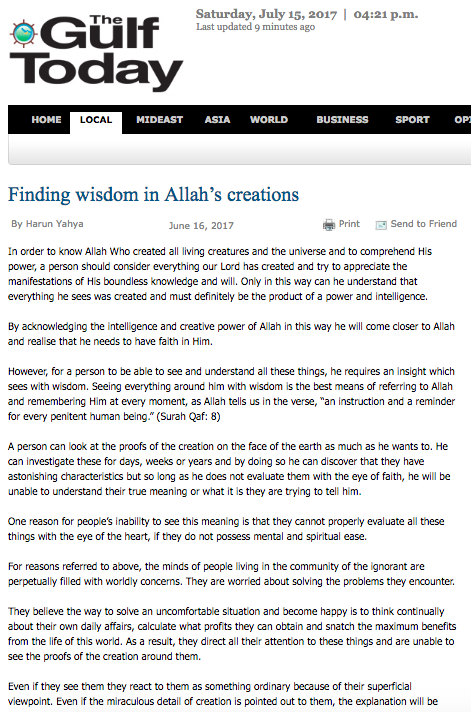 Allah’ın Yarattıklarındaki Hikmeti Görmek