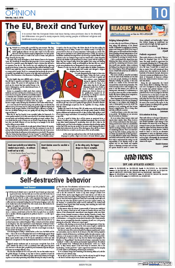 arab news_adnan_oktar_EU_brexit_and_turkey_2