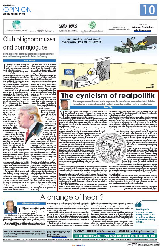 arab news_adnan_oktar_cynicism_of_realpolitik