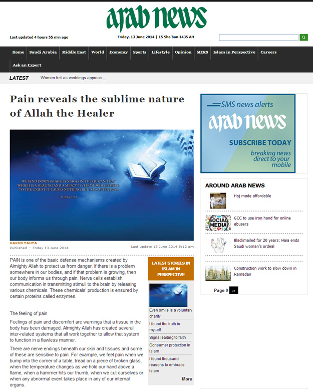 Pain reveals the sublime nature of Allah the Healer, Arab News