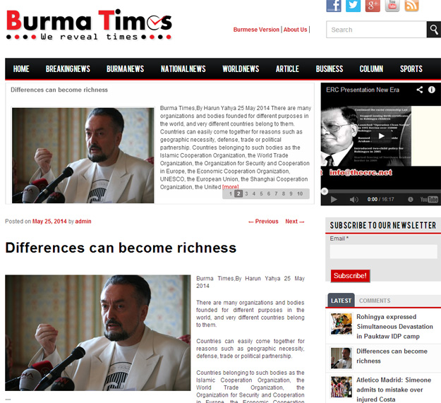 burma times_adnan_oktar_differences_richness