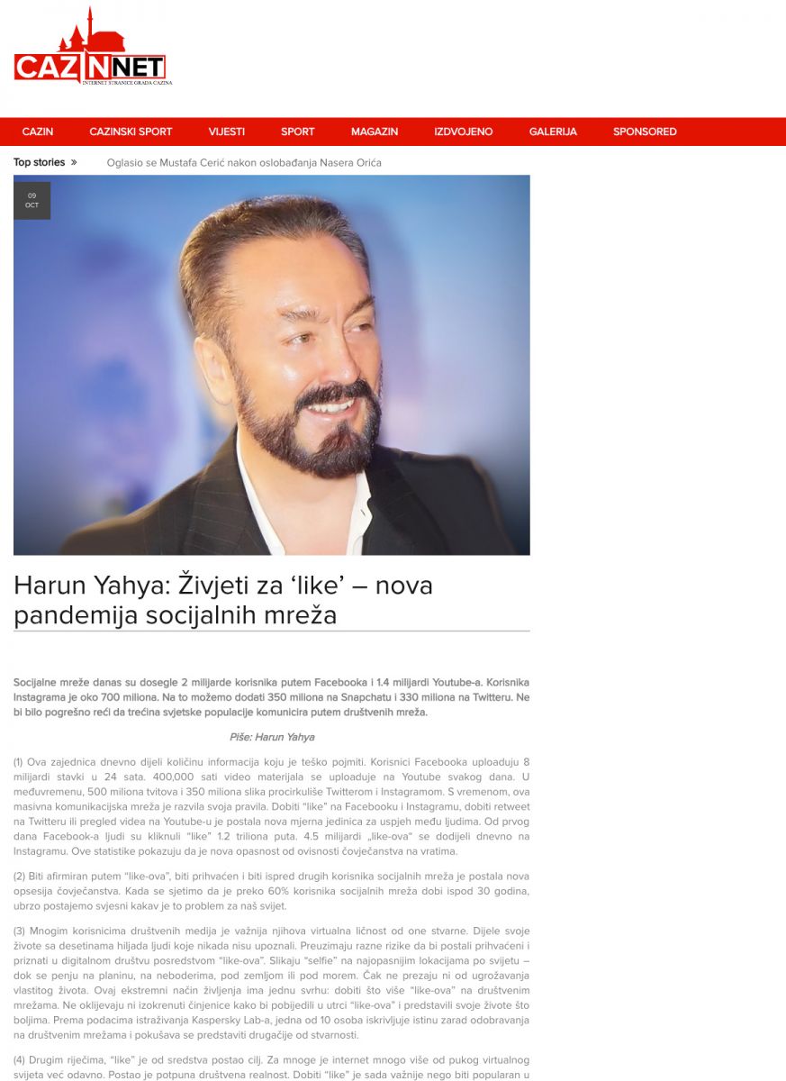 Beğeni İçin Yaşamak, Sosyal Medyanın Yeni Hastalığı