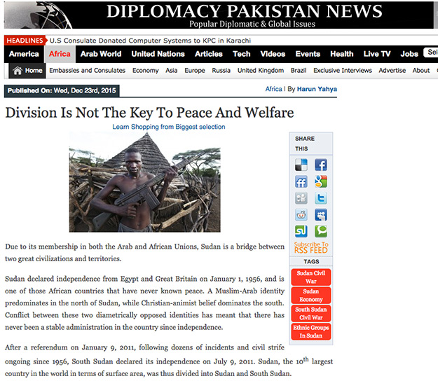 diplomacy pakistan_adnan_oktar_division_not_the_key_to_peace