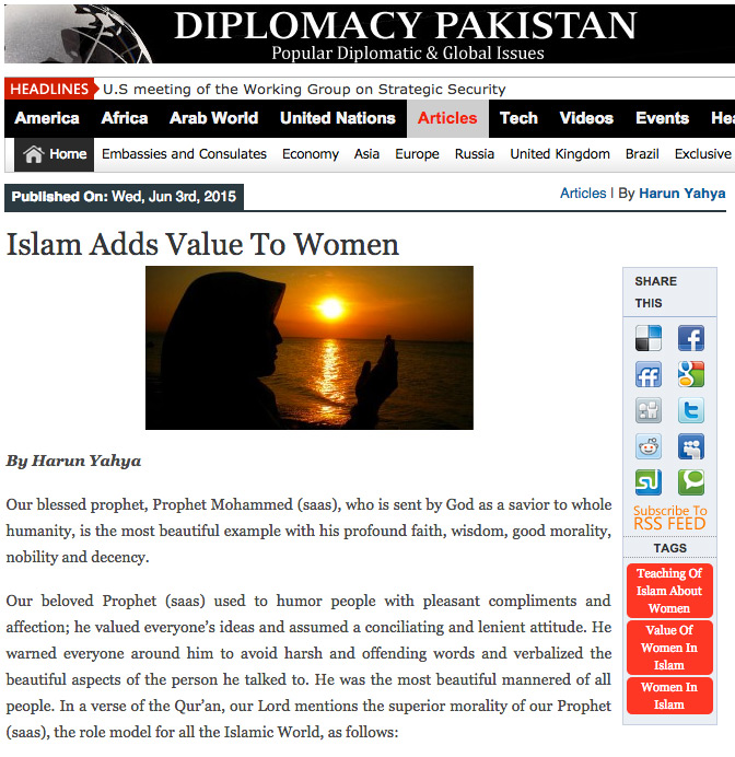 diplomacy pakistan_adnan_oktar_islam_adds_value_to_woman
