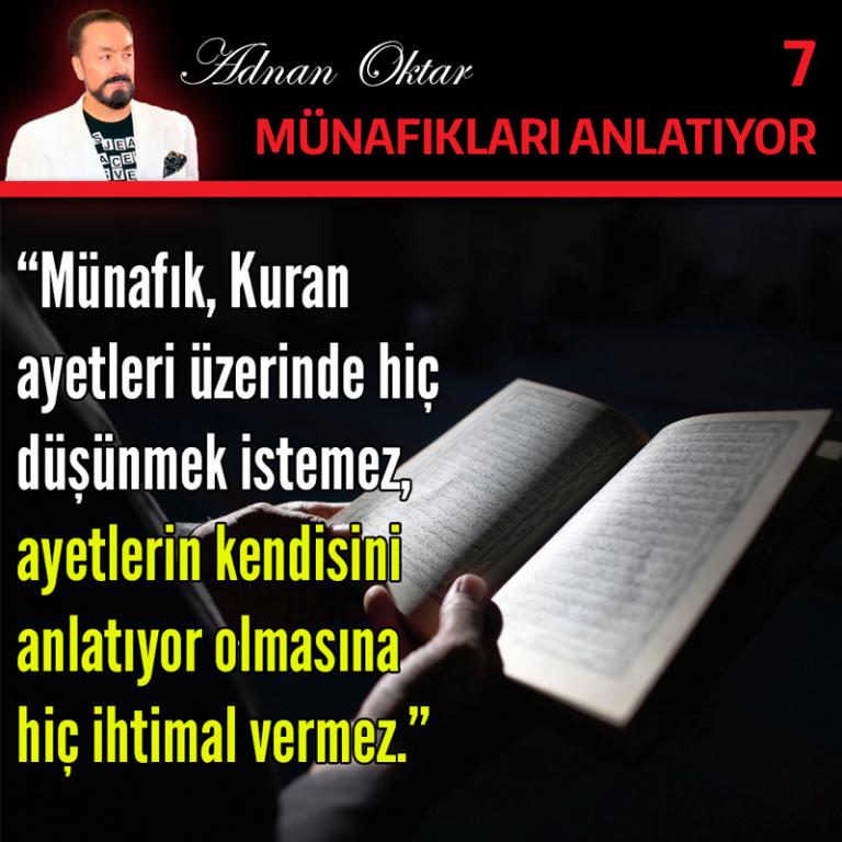 Münafıkları nasıl tanırız?