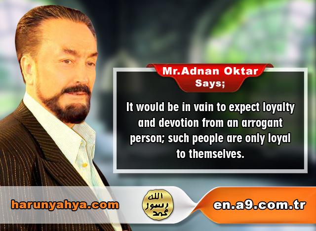 Mr. Adnan Oktar Says: