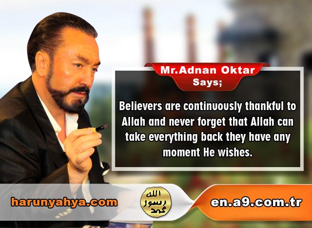 Mr. Adnan Oktar Says: