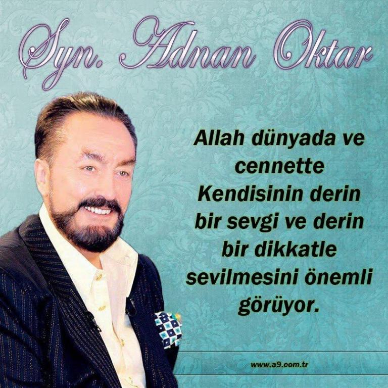 Allah dünyada ve cennette Kendisinin derin bir sevgi ve derin bir dikkatle sevilmesini önemli görüyor.