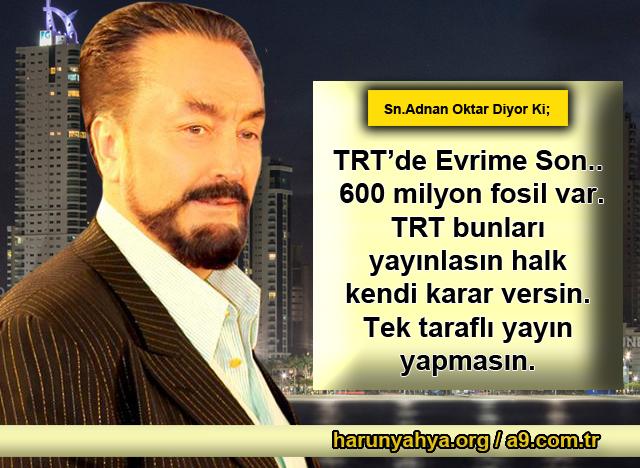 TRT'de Evrime Son.