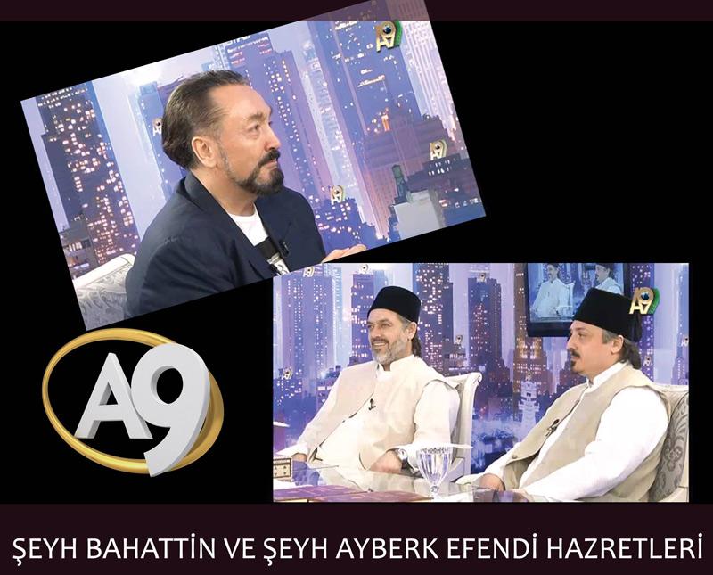 Şeyh Nazım El Kıbrısi'nin oğlu Şeyh Bahattin Efendi Hazretleri ve Şeyh Ayberk Efendi Hazretleri  