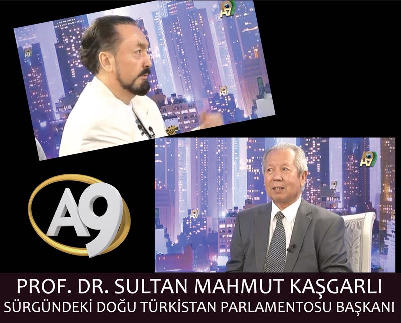 Sürgündeki Doğu Türkistan Parlamentosu Başkanı Prof. Dr. Sultan Mahmut Kaşgarlı  