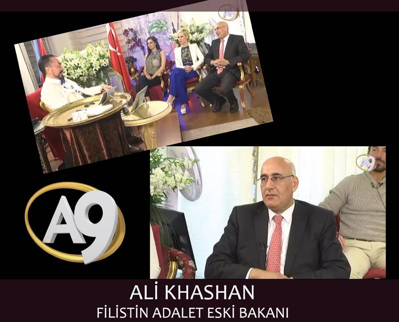 Filistin Adalet eski Bakanı Ali Khashan	