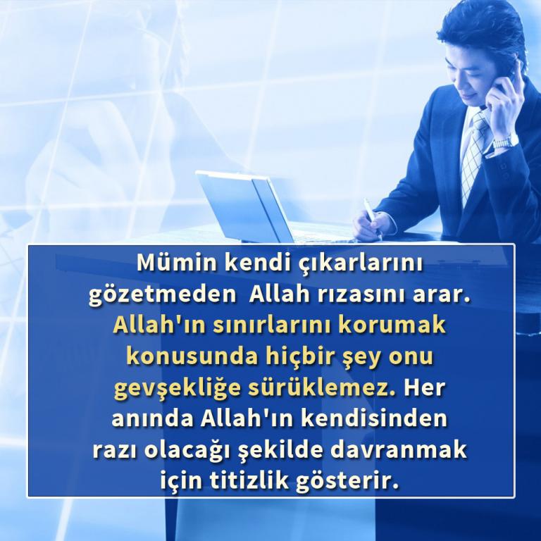 Allah için yaşamak