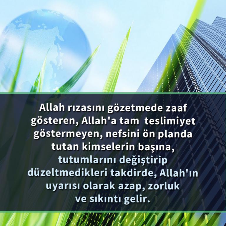 Allah için yaşamak