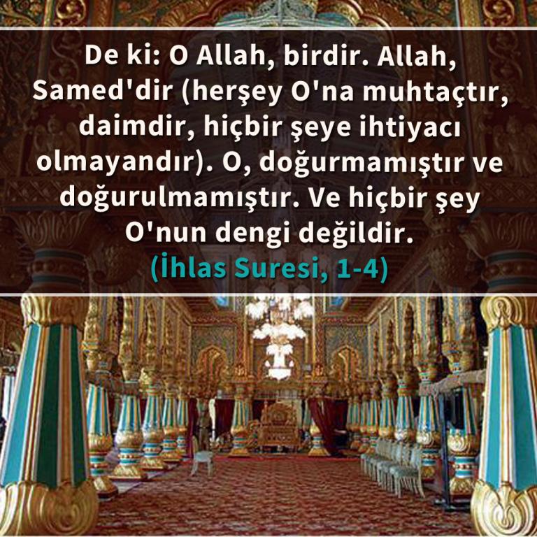 Allah için yaşamak