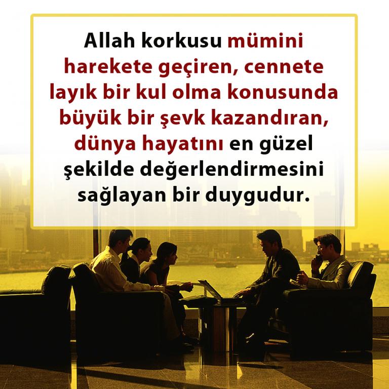 Allah için yaşamak