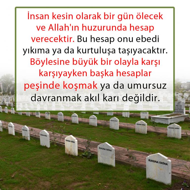 Allah için yaşamak