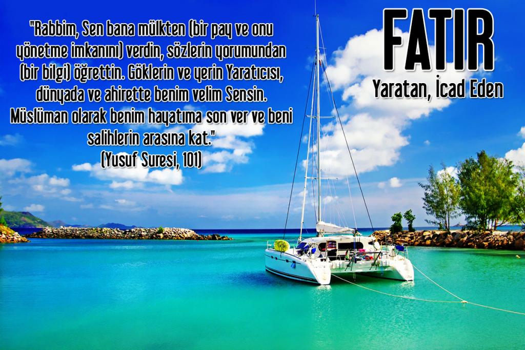 27-FATIR - Yaratan, İcad Eden