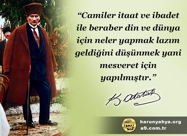 Atatürk diyor ki;