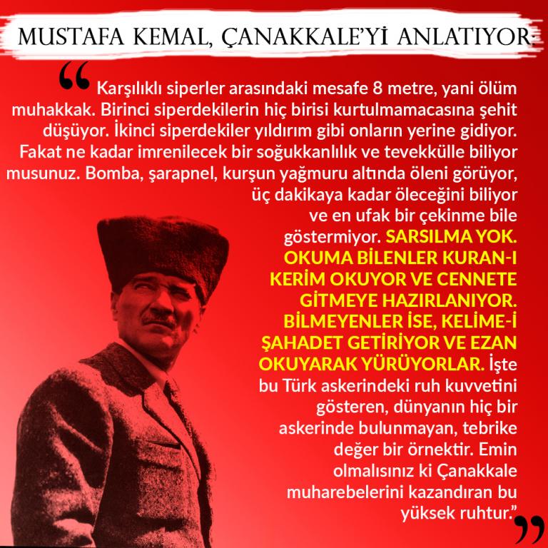 Çanakkale destanı