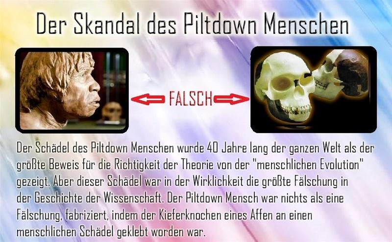 Der Skandal des Piltdown Menschen