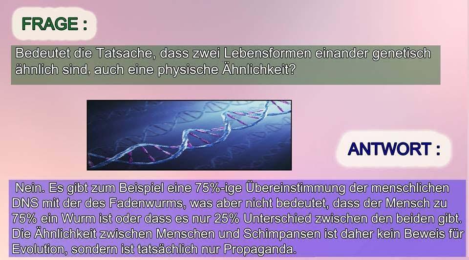 Der Niedergang der Evolutionstheorie