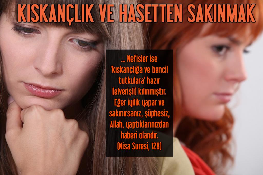 Kıskançlık ve hasetten sakınmak