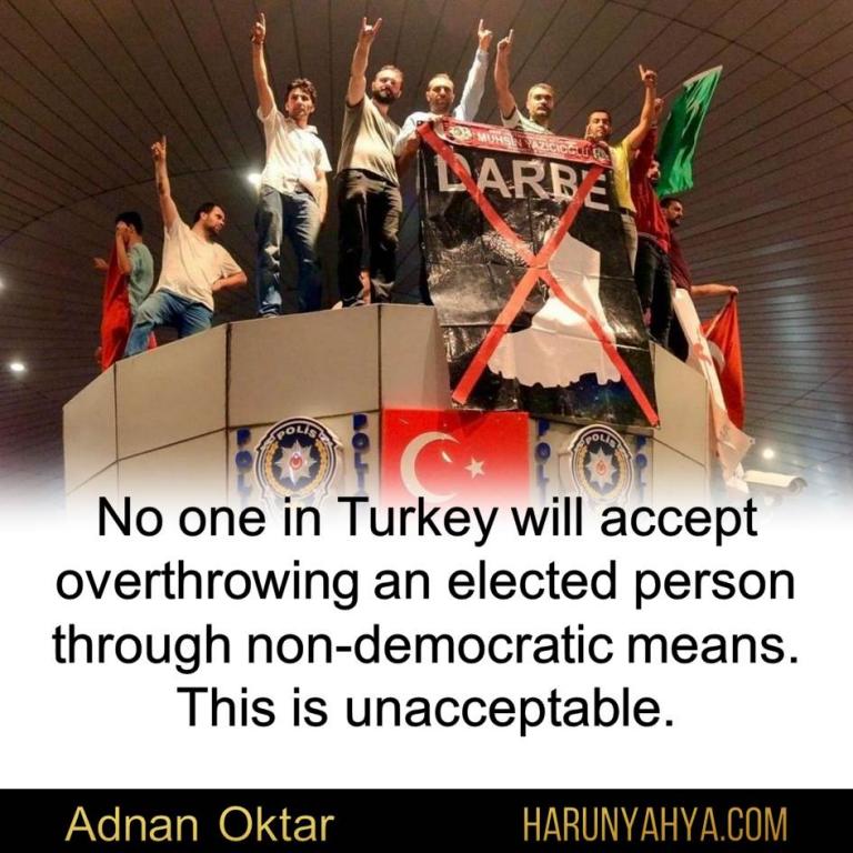 No to Coup In Turkey