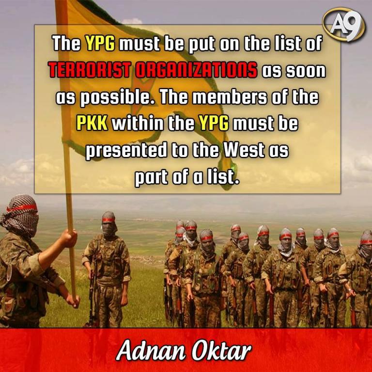 PKK, PYD, YPG are All The Same Terror Organization