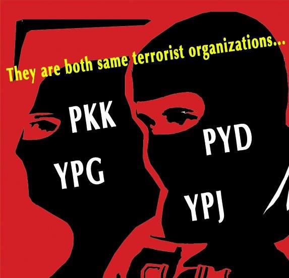 PKK, PYD, YPG are All The Same Terror Organization