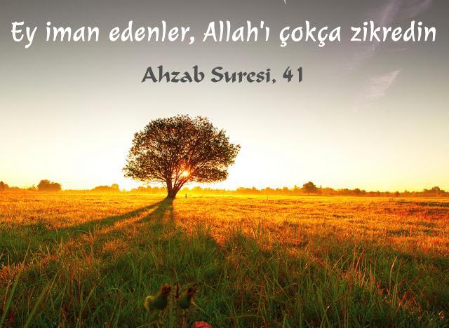 Ahzab Suresi 41