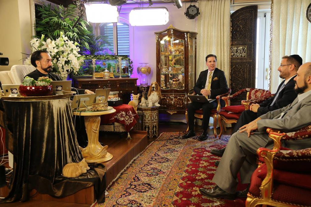 Sn Adnan Oktar'ın canlı yayın konuğu İsrail'den Haham Dov Lipman