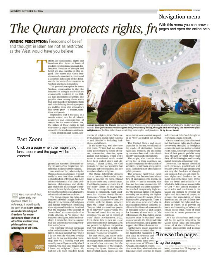 new starits_times_adnan_oktar_Quran_protects_rights_freedoms