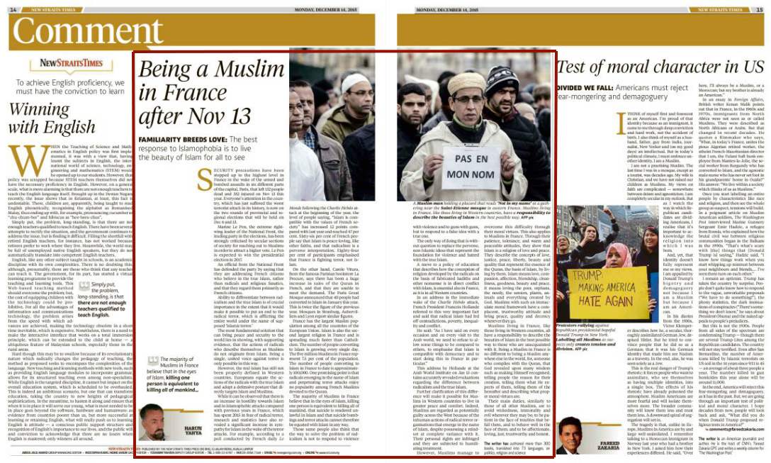 new straits_times_adnan_oktar_being_a_muslim_in_france