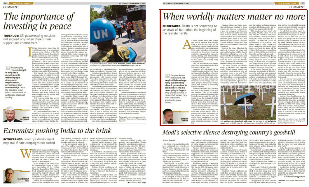 new straits_times_adnan_oktar_when_worldly_matters_matter_no_more