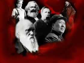 HET COMMUNISME, HET MARXISME EN HET FASCISME ZIJN GEBASEERD OP HET DARWINISME. IN HUN VERBORGEN GRONDWET STEUNEN VELE LANDEN OP HET DARWINISME