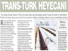 Trans-Türk heyecanı