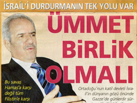 Müslümanlar birlik olmalı