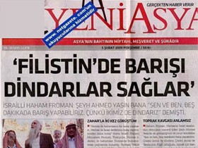 Filistin'de barışı dindarlar sağlar